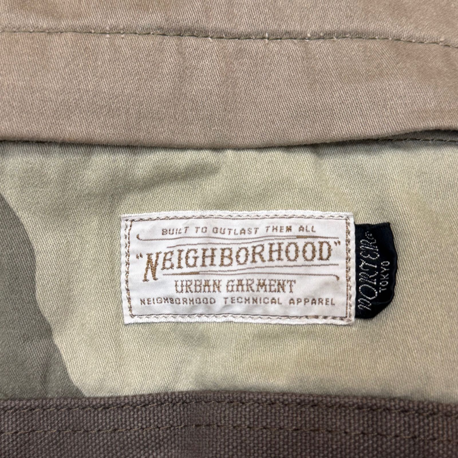 NEIGHBORHOOD × PORTER 迷彩トートバッグ 鞄 カバン ネイバーフッド 
