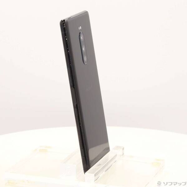 中古品〕 Xperia 1 64GB ブラック SOV40 au【258】 - メルカリ