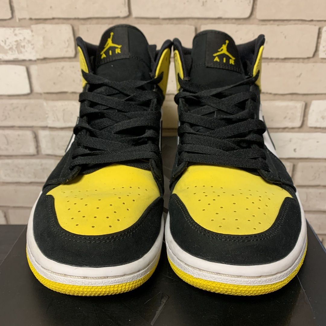 NIKE AIR JORDAN 1 MID SE YELLOW TOUR - メルカリ