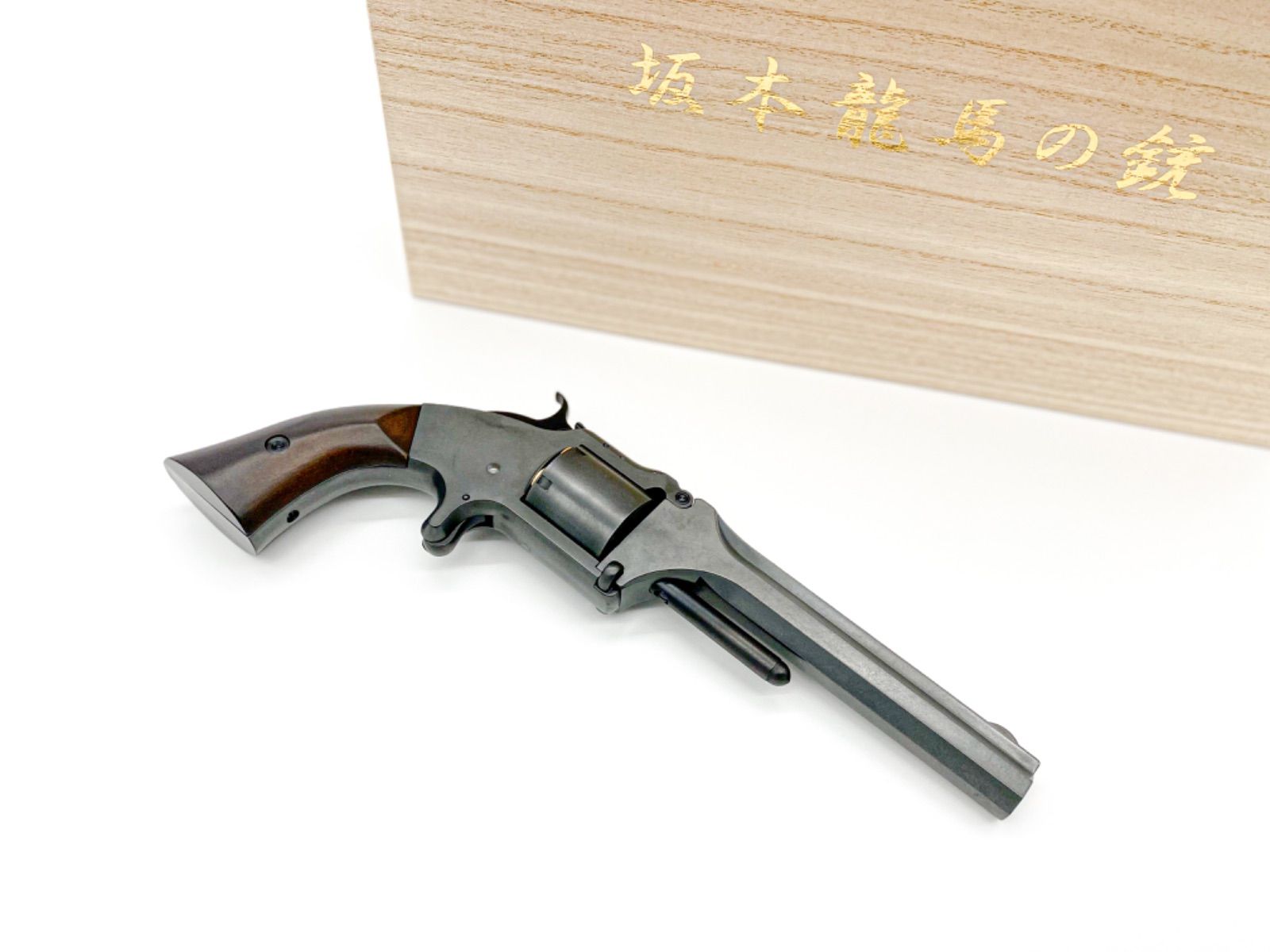 坂本龍馬の銃　モデルガン　abs マルシン　ゴールド 坂本龍馬の銃 ゴールドABS（組立キット） | マルシン工業 | マルシン