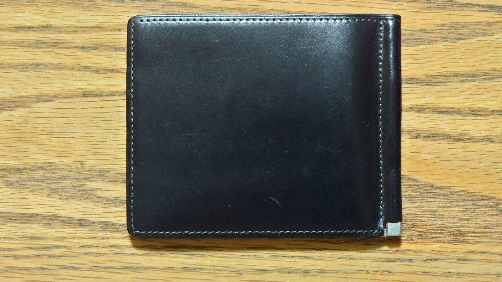 【廃盤品】ソメスサドル ハノーバー コードバン マネークリップ ブラック ソメスサドル＞DM-08 マネークリップ ブラック | 北海道砂川市