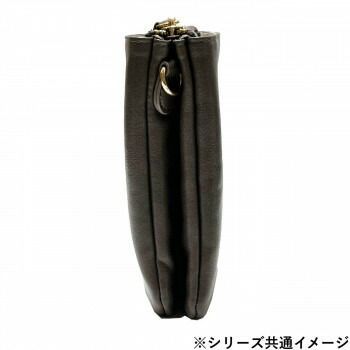 ダブルルームポシェット ブラウン