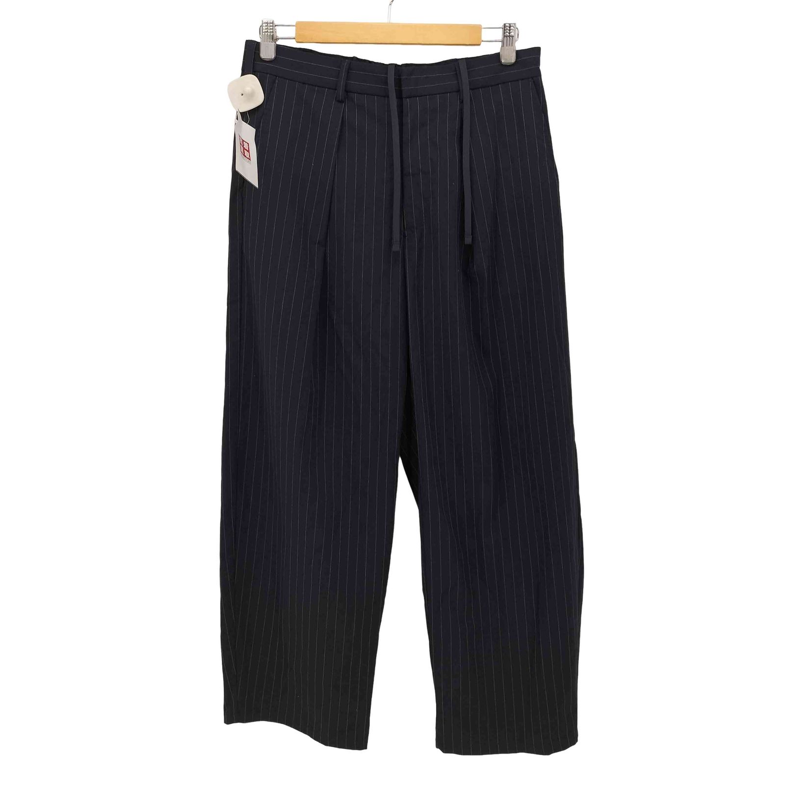 ☆新品・希少☆GU バレルレッグスラックス(がら) Lサイズ GUバレル