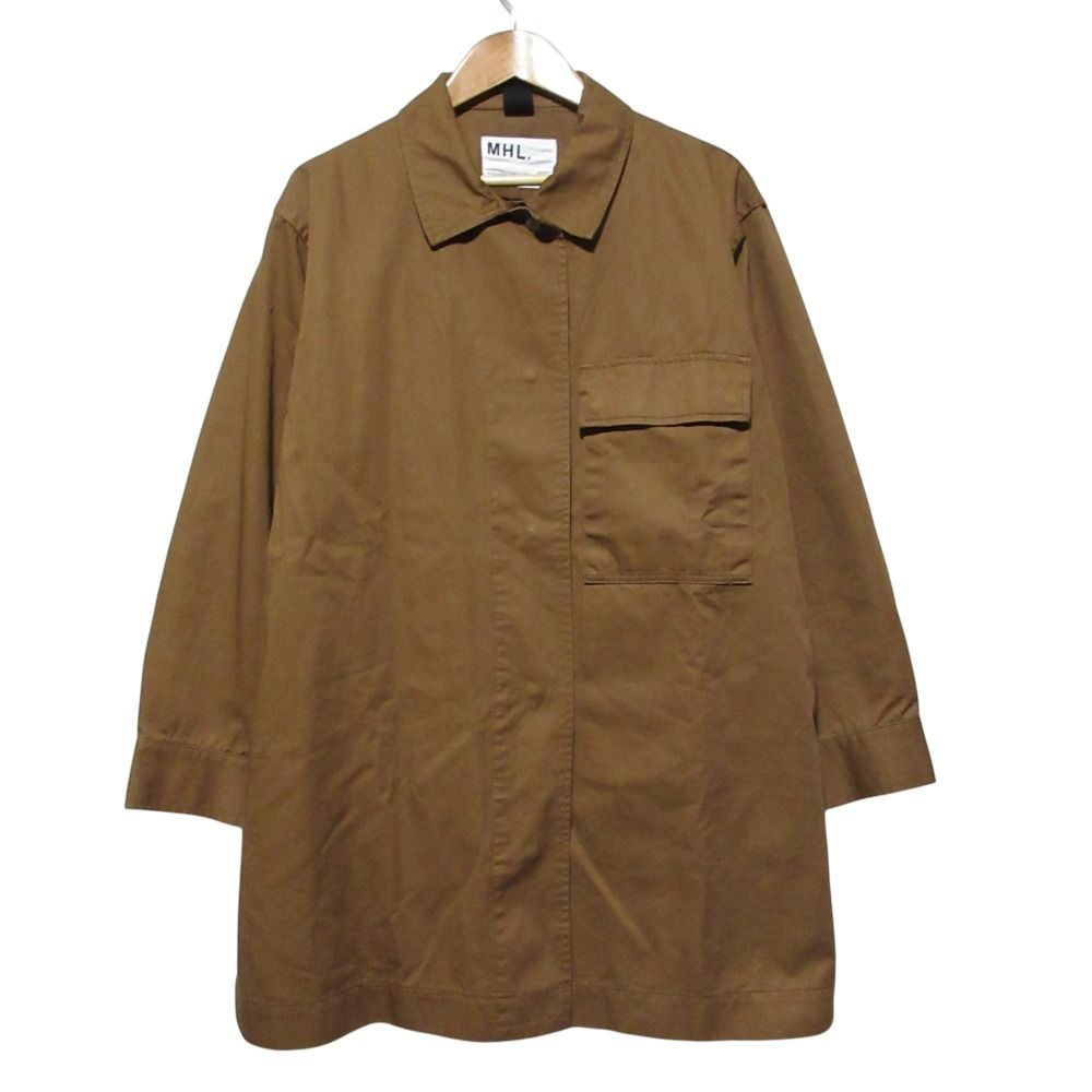 MHL.マーガレットハウエル カバーオール カーキ2 MHL. マーガレットハウエル MARGARET HOWELL *ライトコットン