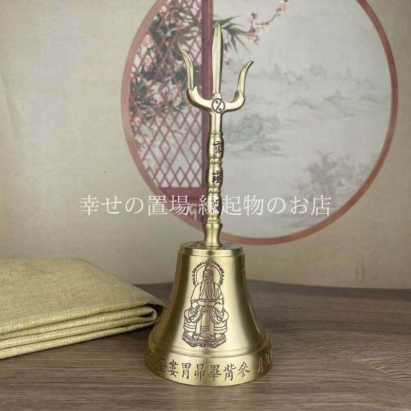 地下女将軍 龍 鐘撞 釣鐘 吊鐘 鐘 置物 金属工芸 時代物 骨董 地下女