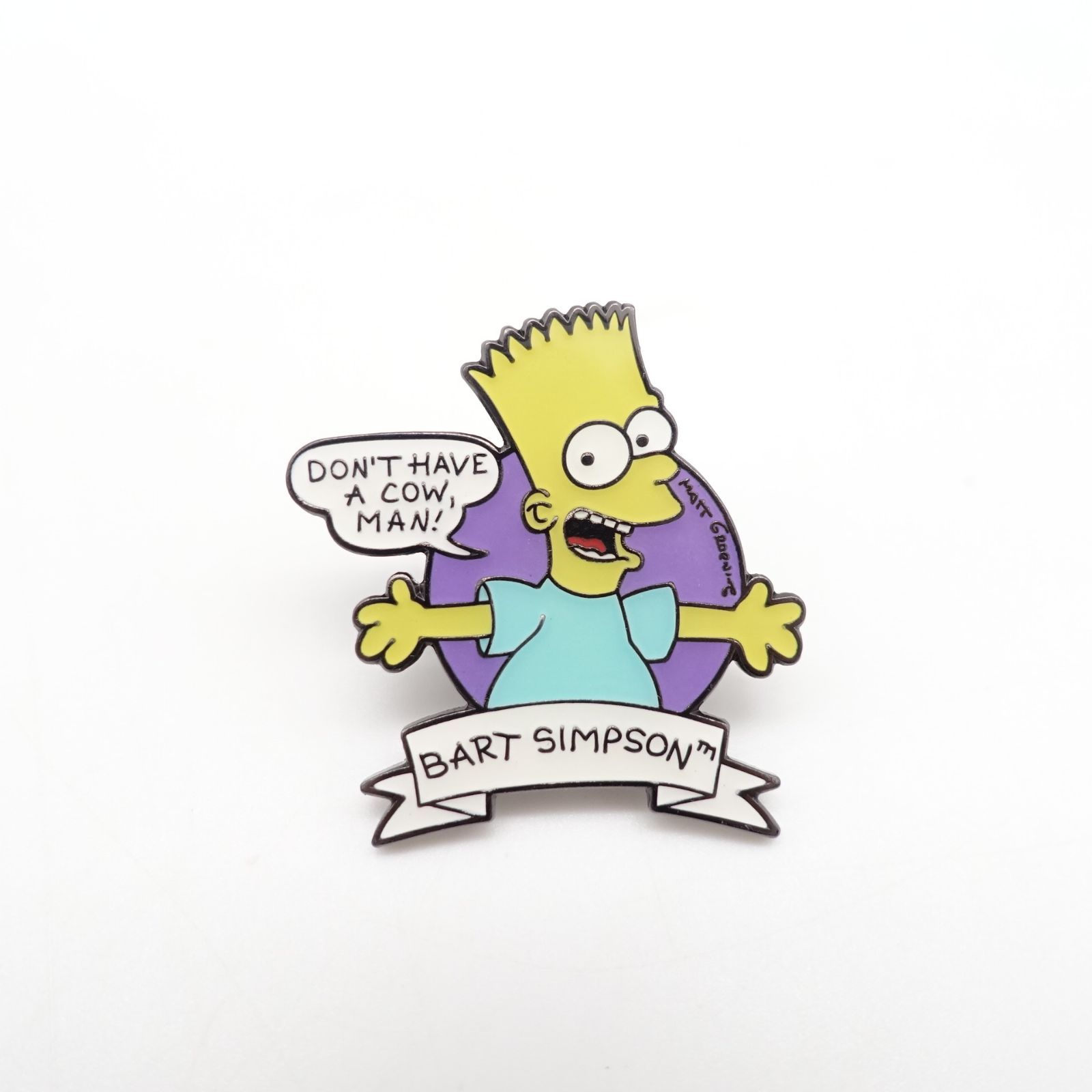 ユニバーサルスタジオ　ピンバッジ　ザ・シンプソンズ　バート　海外 The Simpsons バート・シンプソン ピンバッジ ザ・シンプソンズ
