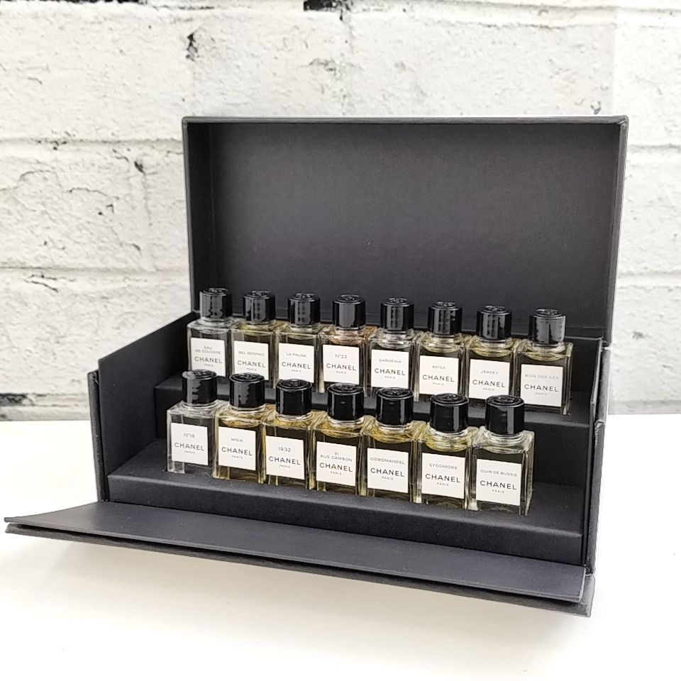 CHANEL Y 28 A-1 4ml × 15 ほぼ満タン LES EXCLUSIFS DE CHANEL シャネル レ ゼクスクルジフ ドゥ シャネル コフレ EDT EDP BT 香水 フレグランス