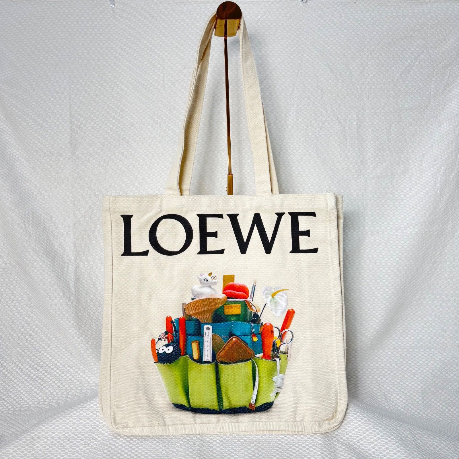 新品未使用】LOEWE ロエベ ジブリ トートバッグ ノベルティ クラフ 