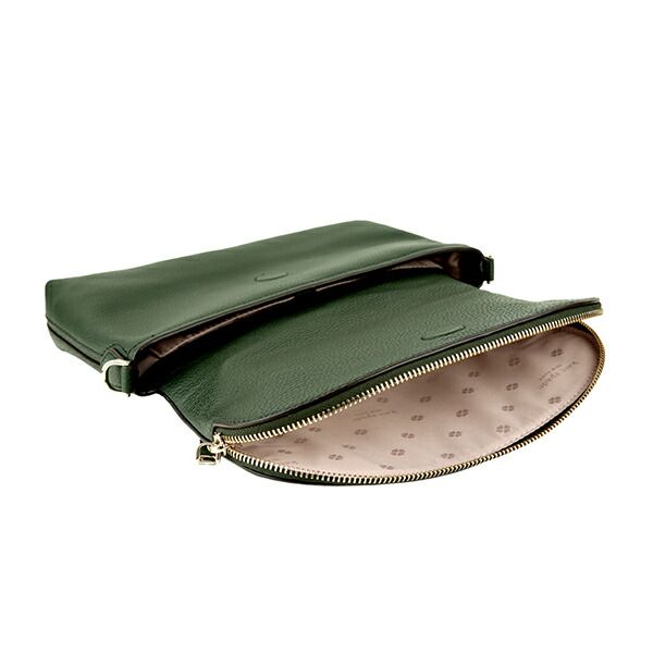 新品 ケイトスペード kate spade ショルダーバッグ ラージ コンバーチブル フラップ クロスボディ ディープエバーグリーン 新品 ケイトスペード kate spade ショルダーバッグ ラージ