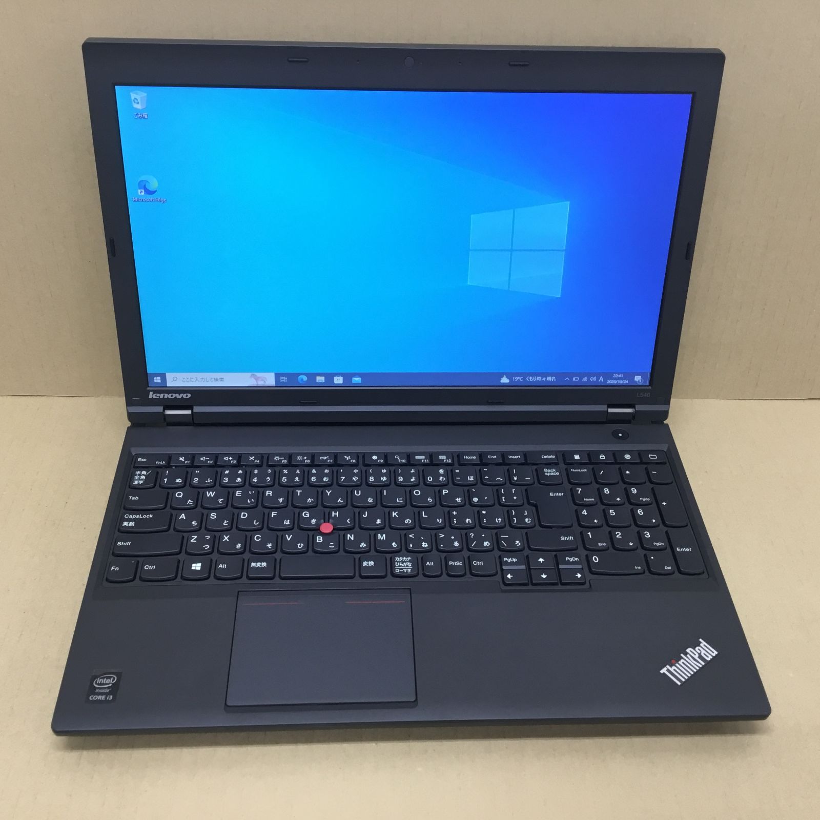 LENOVO ノートパソコン THINKPAD L540 CI3(4000M)-2.4GHZ 8GB 500GB