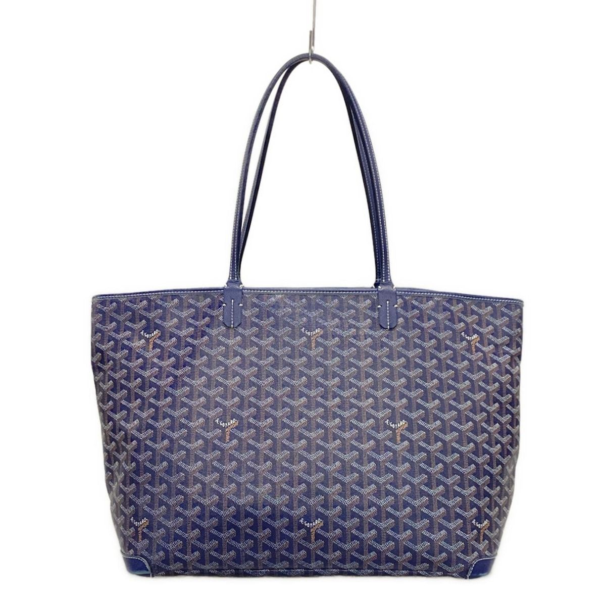 GOYARD ゴヤール ハンドバッグ アルトワMM ネイビー レザー