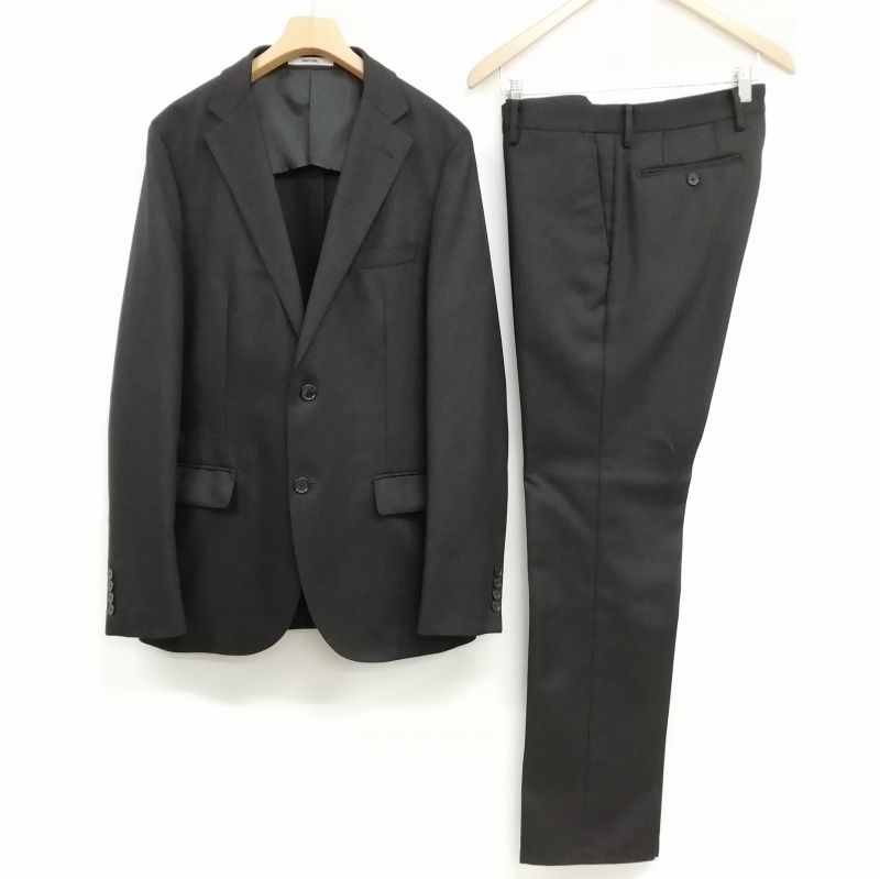 マッキントッシュフィロソフィー MACKINTOSH PHILOSOPHY TROTTER シングル 2B スーツ セットアップ ジャケット スラックス 42 | 40 ブラック