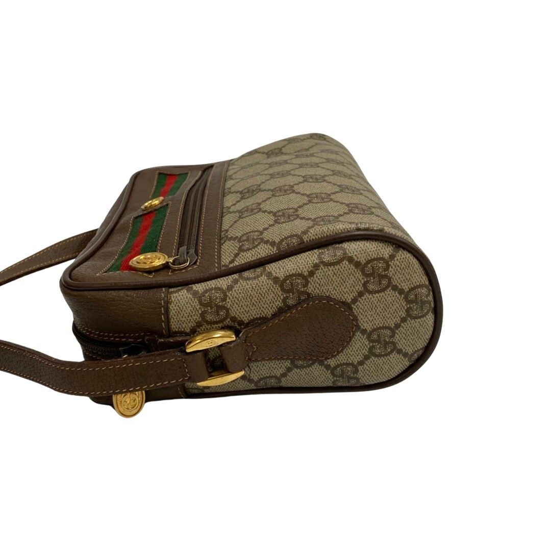 極美品 GUCCI オールドグッチ グッチ ヴィンテージ シェリーライン GG 