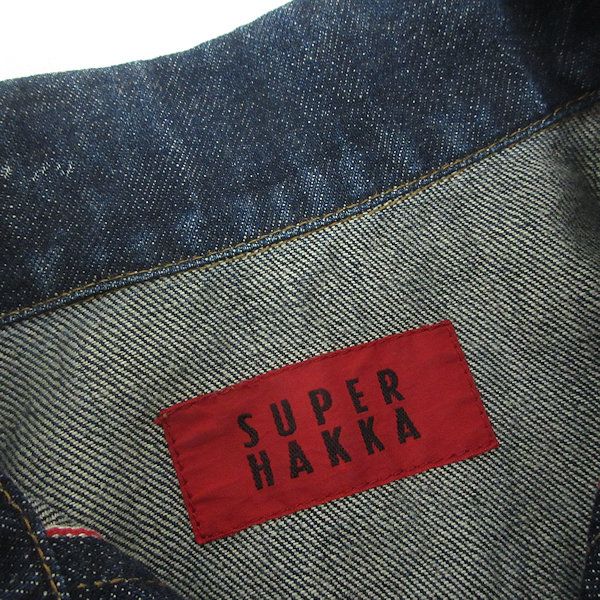 G□スーパーハッカ/SUPERHAKKA デニムジャケット/Gジャン【M程度
