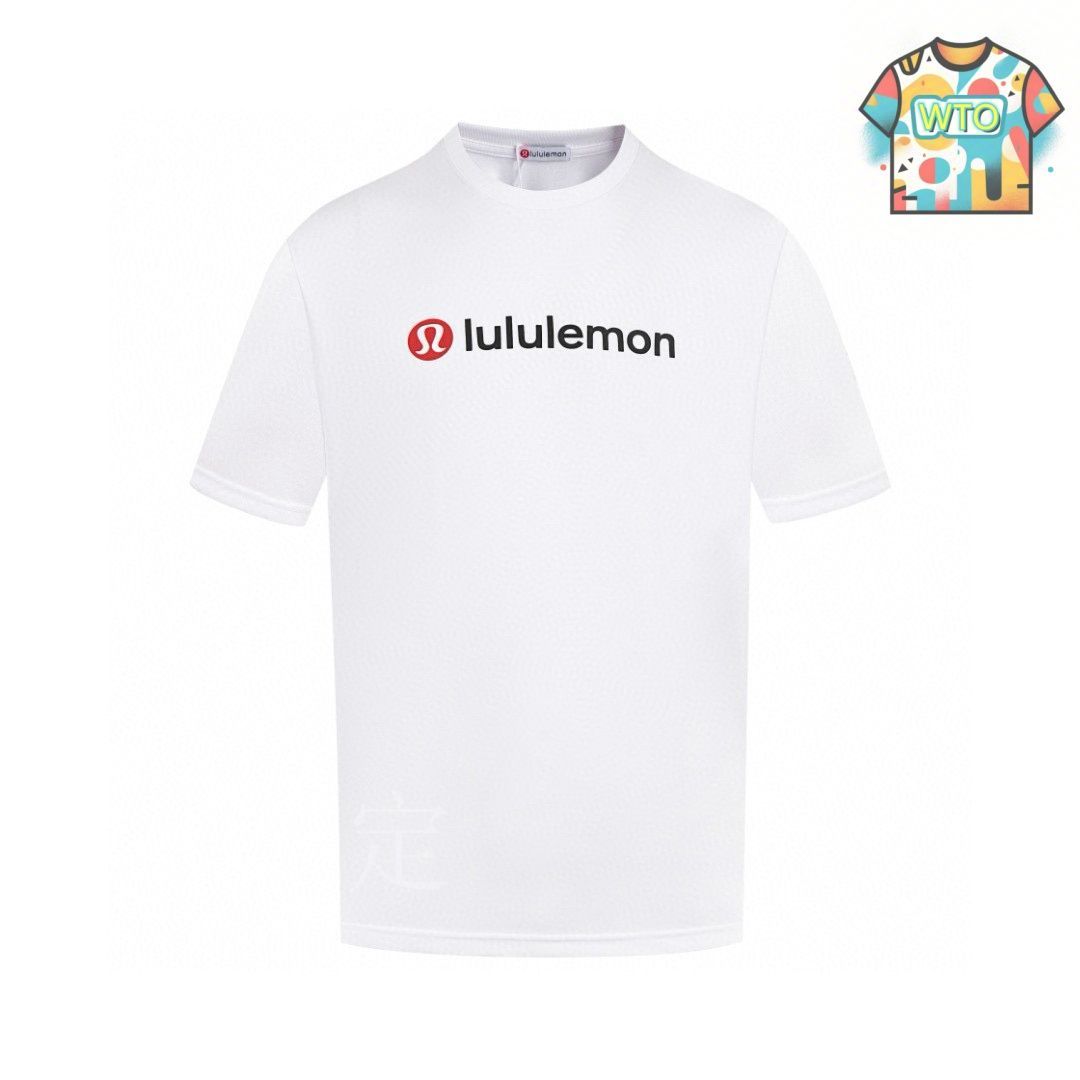 今日特価】Lululemon 2025ss レターロゴ限定圧着立体 T シャツ