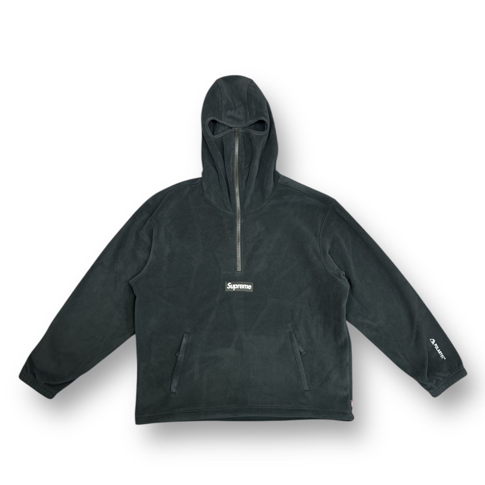 国内正規 Supreme 24AW Polartec Facemask Half Zip Hooded Sweatshirt 