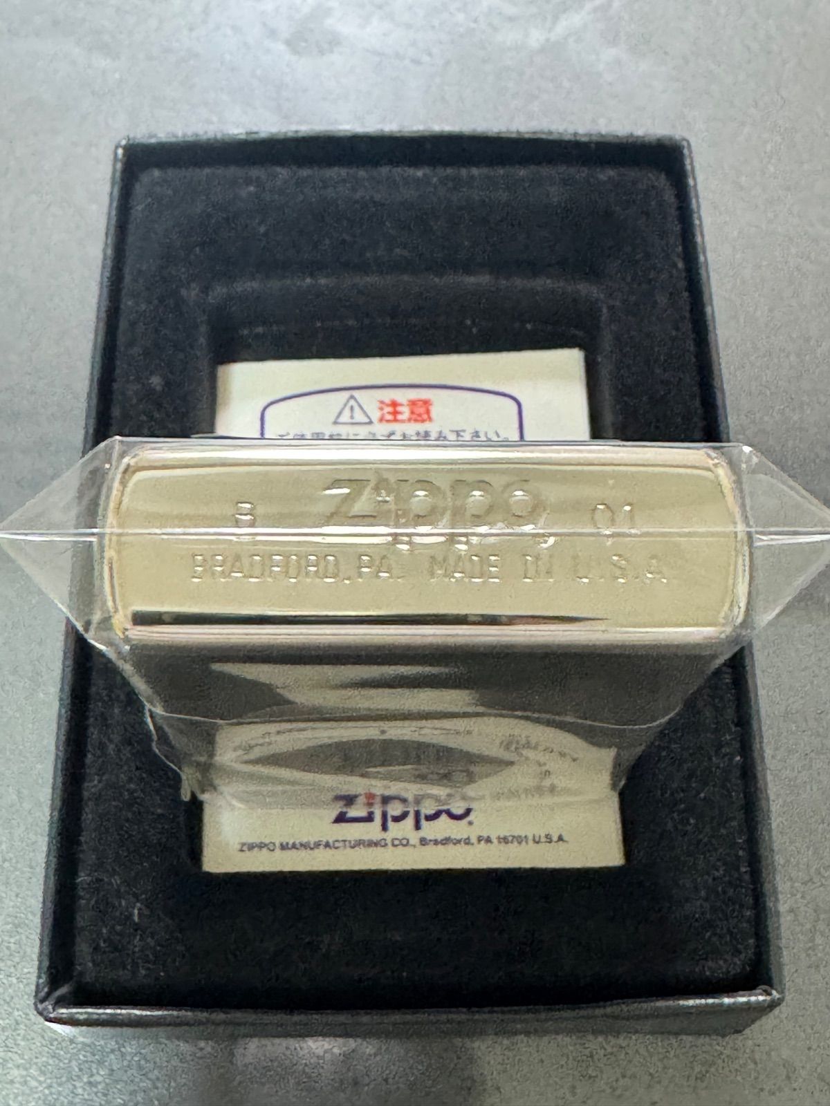 zippo WINDY PALLADIUM ウィンディ パラジウム 年代物 2001年製 