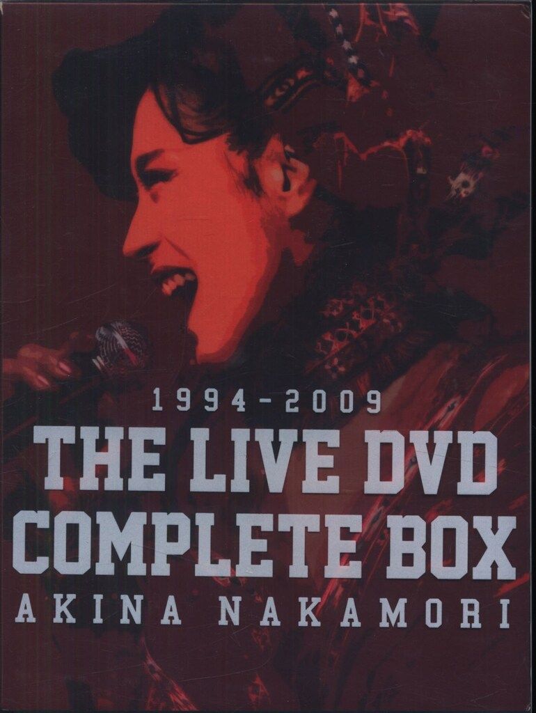 中森明菜 THE LIVE DVD COMPLETE BOX 【公式通販】