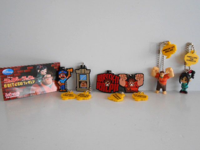 ♯Jqa26Hzディズニーシュガーラッシュ8BITCGフィギュア全6種