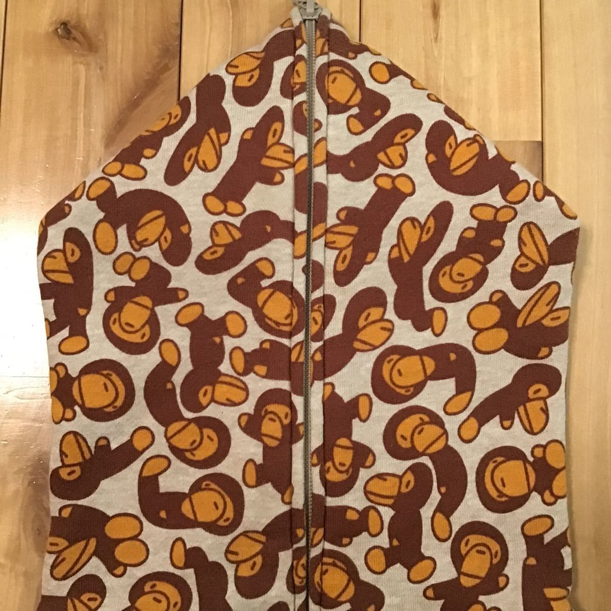 マイロ フルジップ パーカー Sサイズ a bathing ape Baby Milo BAPE full zip hoodie エイプ ベイプ  アベイシングエイプ NIGO - メルカリ