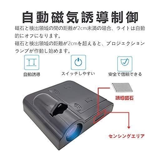 インフェニティ 2個セット メーカーロゴLEDカーテシランプ/ウェルカムライト/ランプ 【配線不要、穴あけ不要】簡単取付 - メルカリ