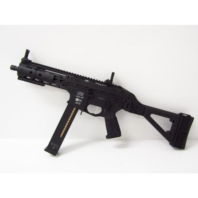 DE Airsoft LWRCI SMG-45 スポーツライン ACRストック付き 電子
