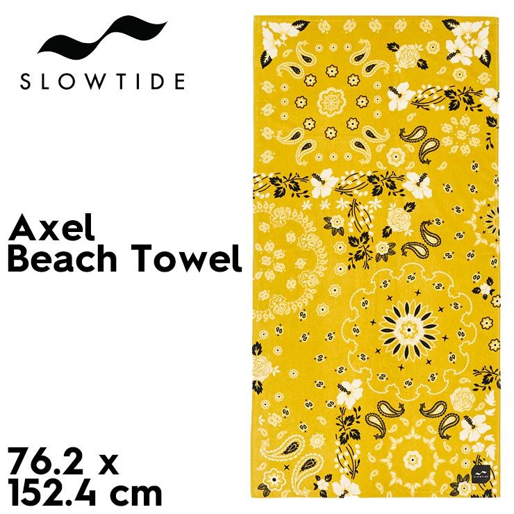 ビーチタオル バスタオル SLOWTIDE スロータイド Axel Beach Towel STRP042 日本代理店