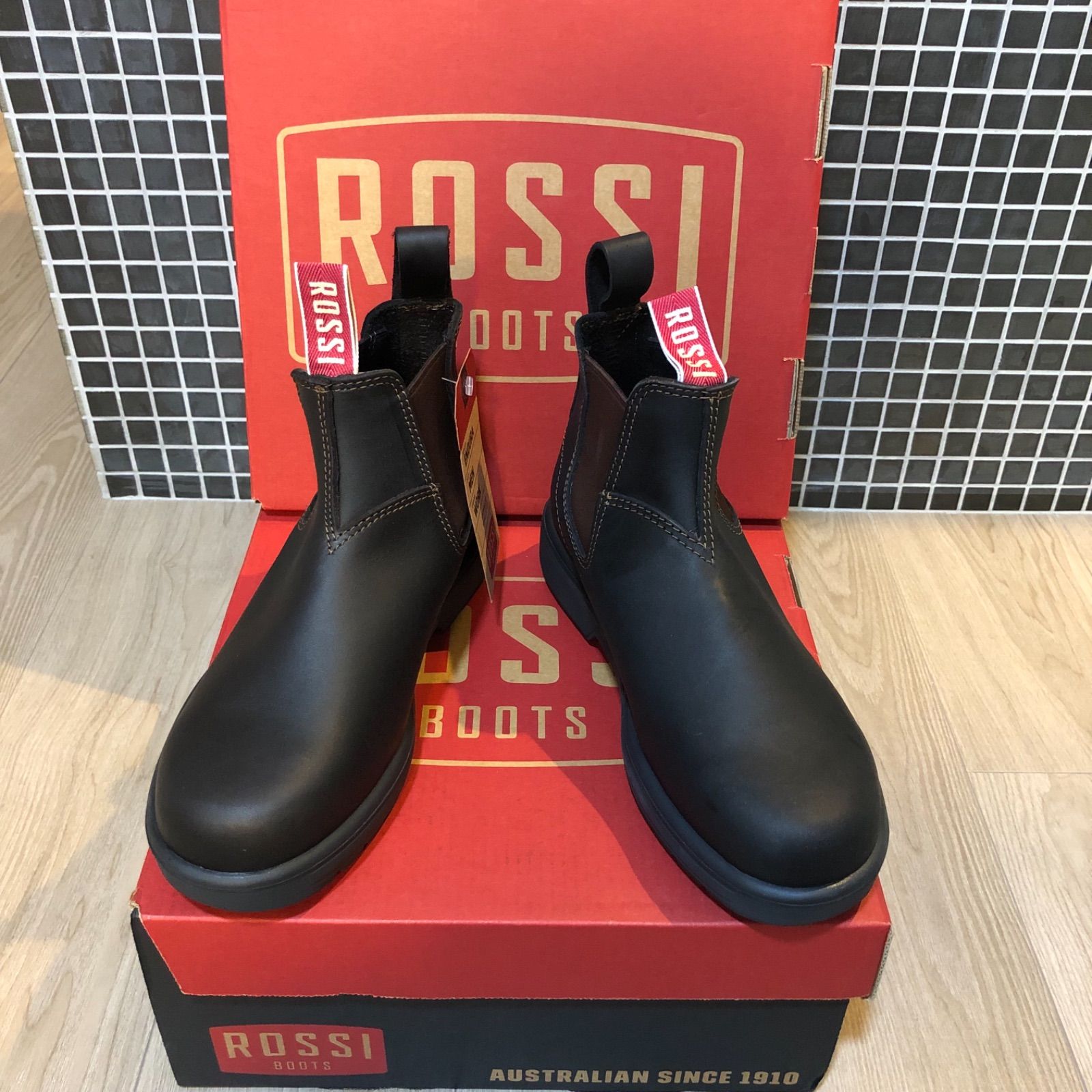 UK6 「ESPERANCE」 Rossi boots ブランドストーン好きにも