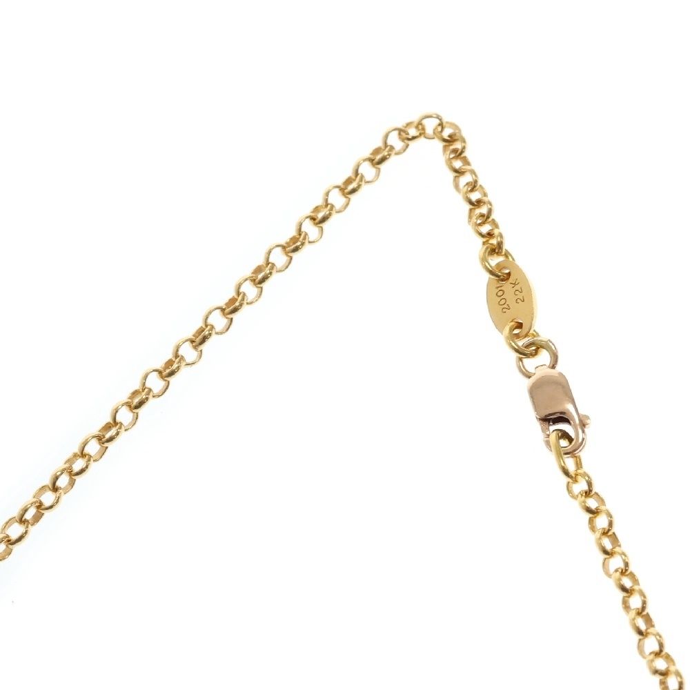 CHROME HEARTS (クロムハーツ) 22K NECKCHAIN R18 ロール