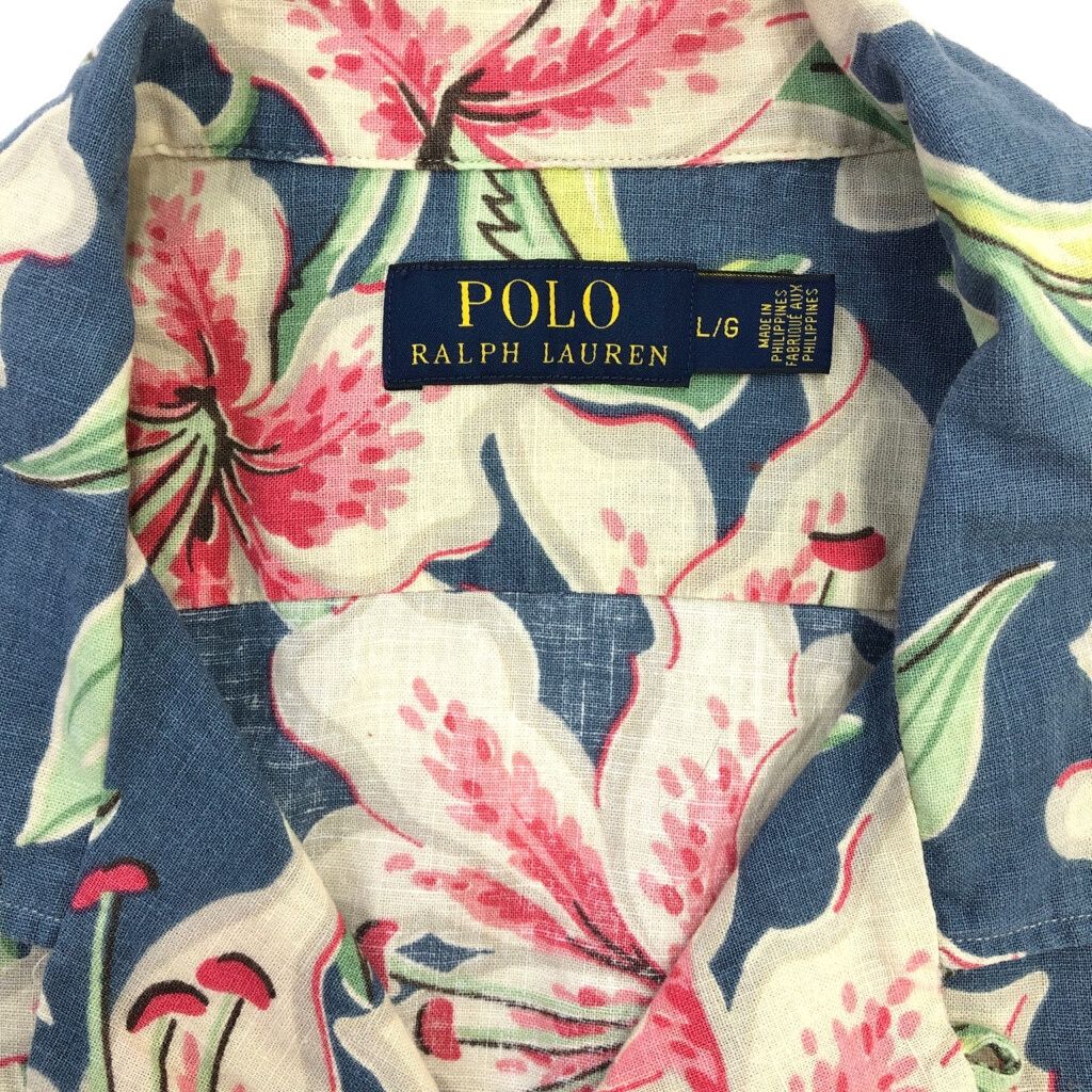 Polo by Ralph Lauren ポロ ラルフローレン オープンカラー ハワイアン
