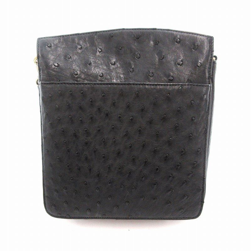 ショルダーバッグ ハンドバッグ 2WAY オーストリッチ レザー