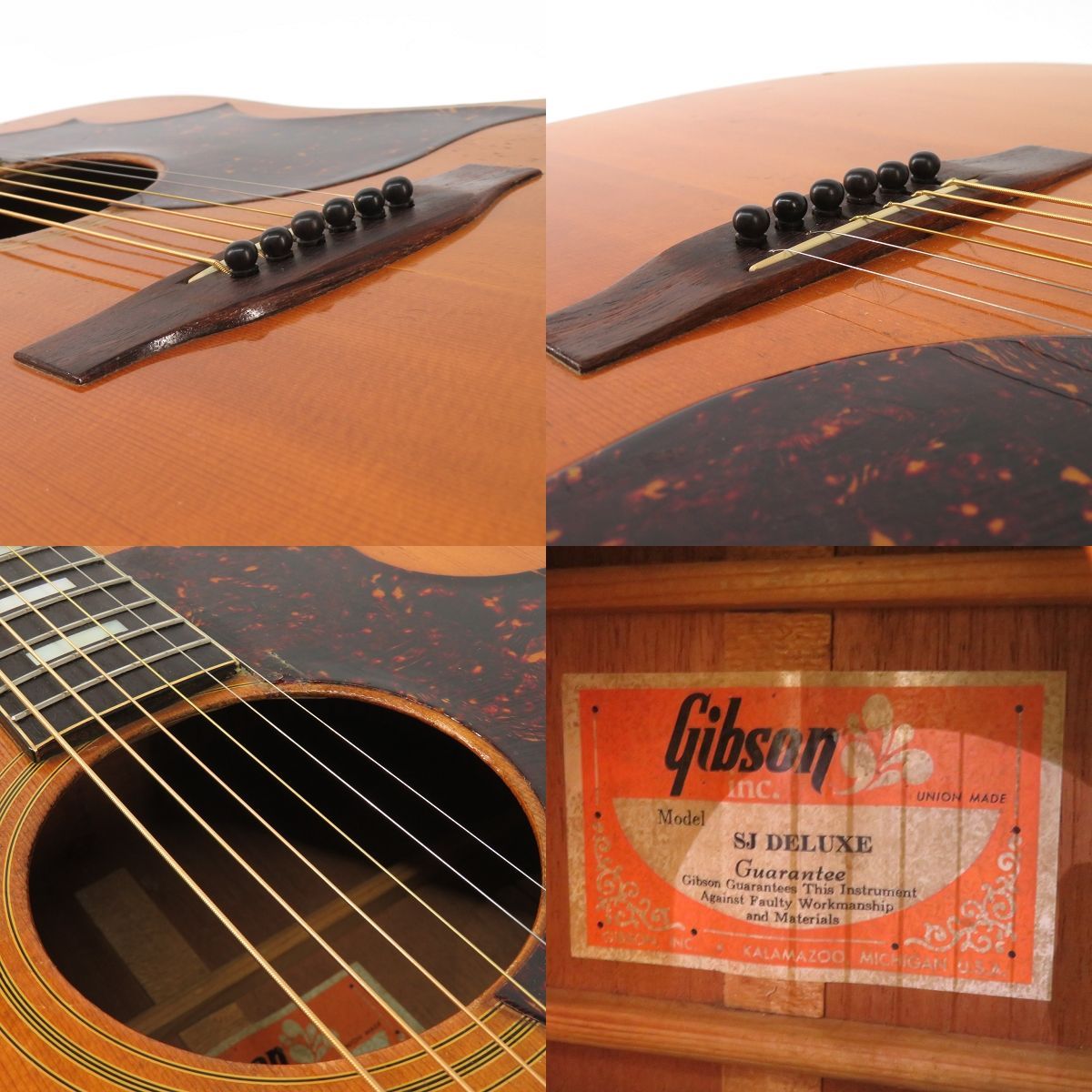 Gibson ギブソン SJ Deluxe ナチュラル 1975年製 ビンテージ アコギ アコースティックギター ※中古
