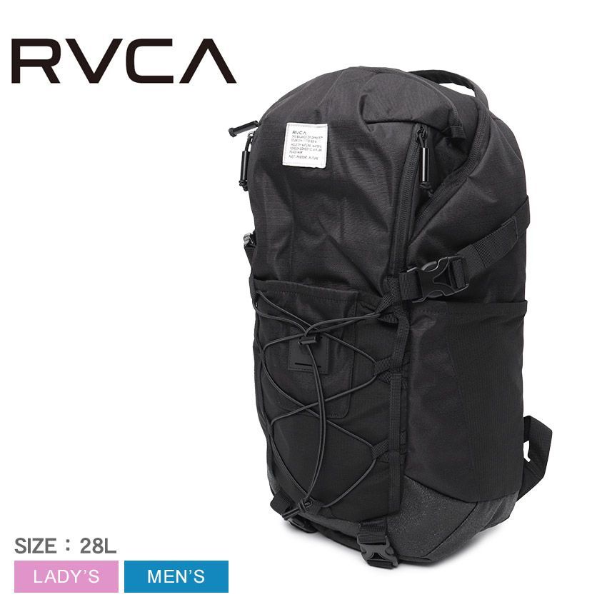 ルーカ バックパック BE041909 レディース メンズ DAYPACK RVCA カラー:ブラック 品番：64400060