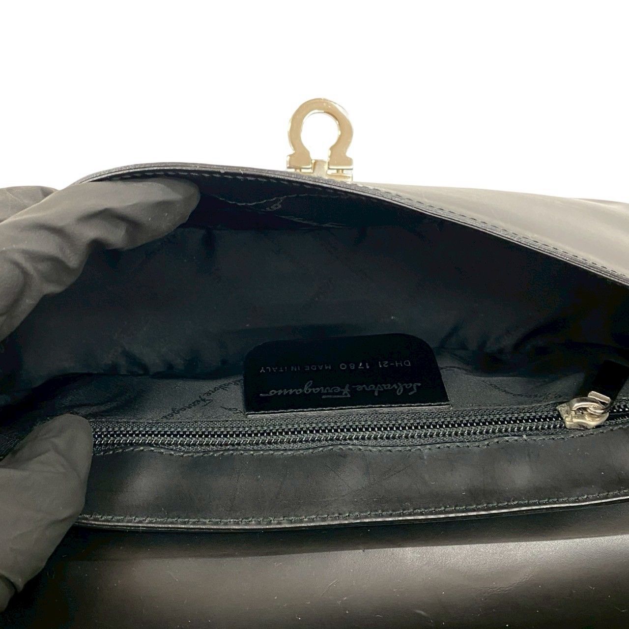 極 美品 袋付 Salvatore Ferragamo サルヴァトーレフェラガモ