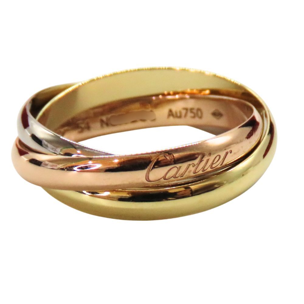 中古】Cartier カルティエ トリニティリング SM 約5.5g サイズ
