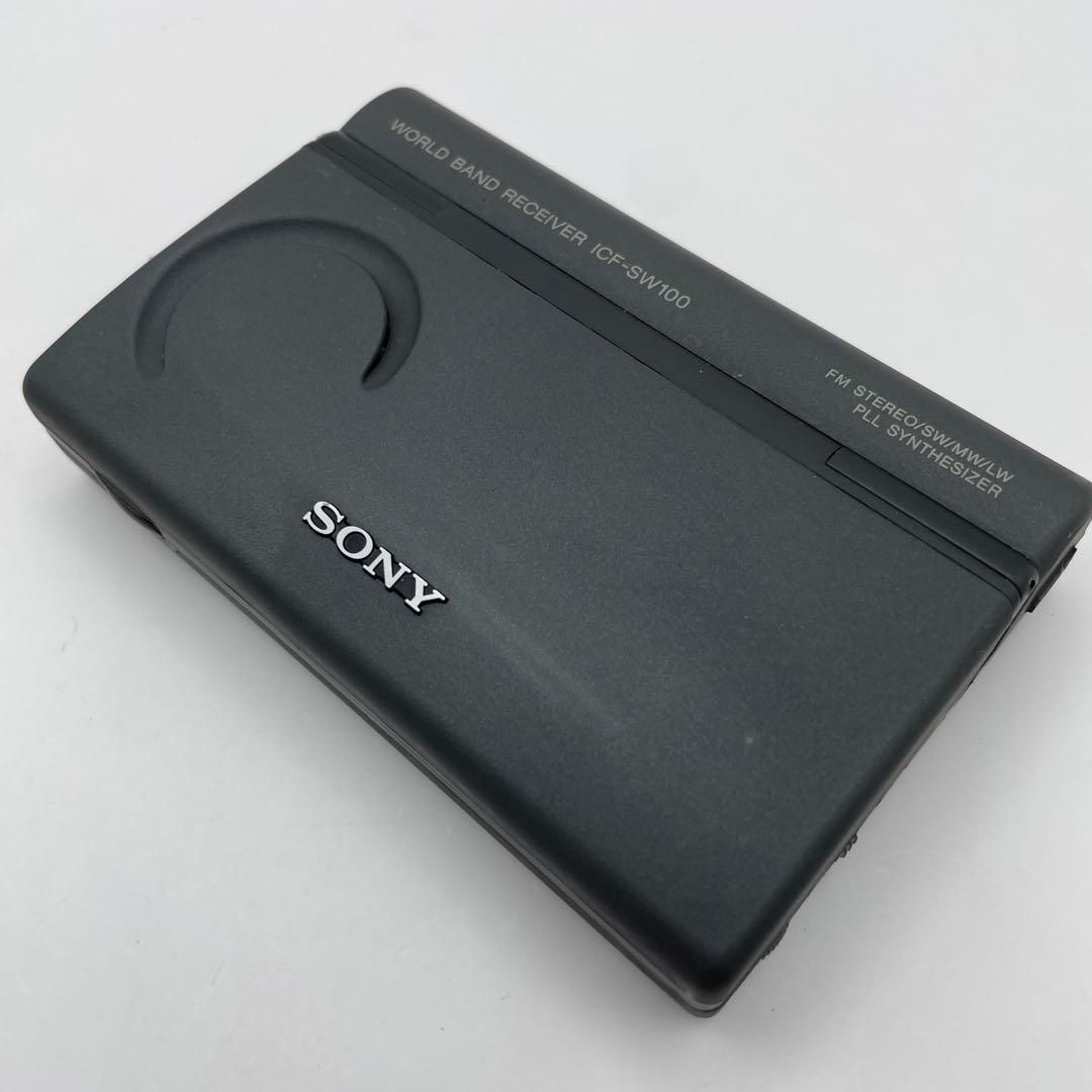 SONY ICF-SW100S 後期型ワールドバンドレシーバー 箱・付属品あり SONY ICF-SW100S 後期型ワールドバンドレシーバー 箱・付属品