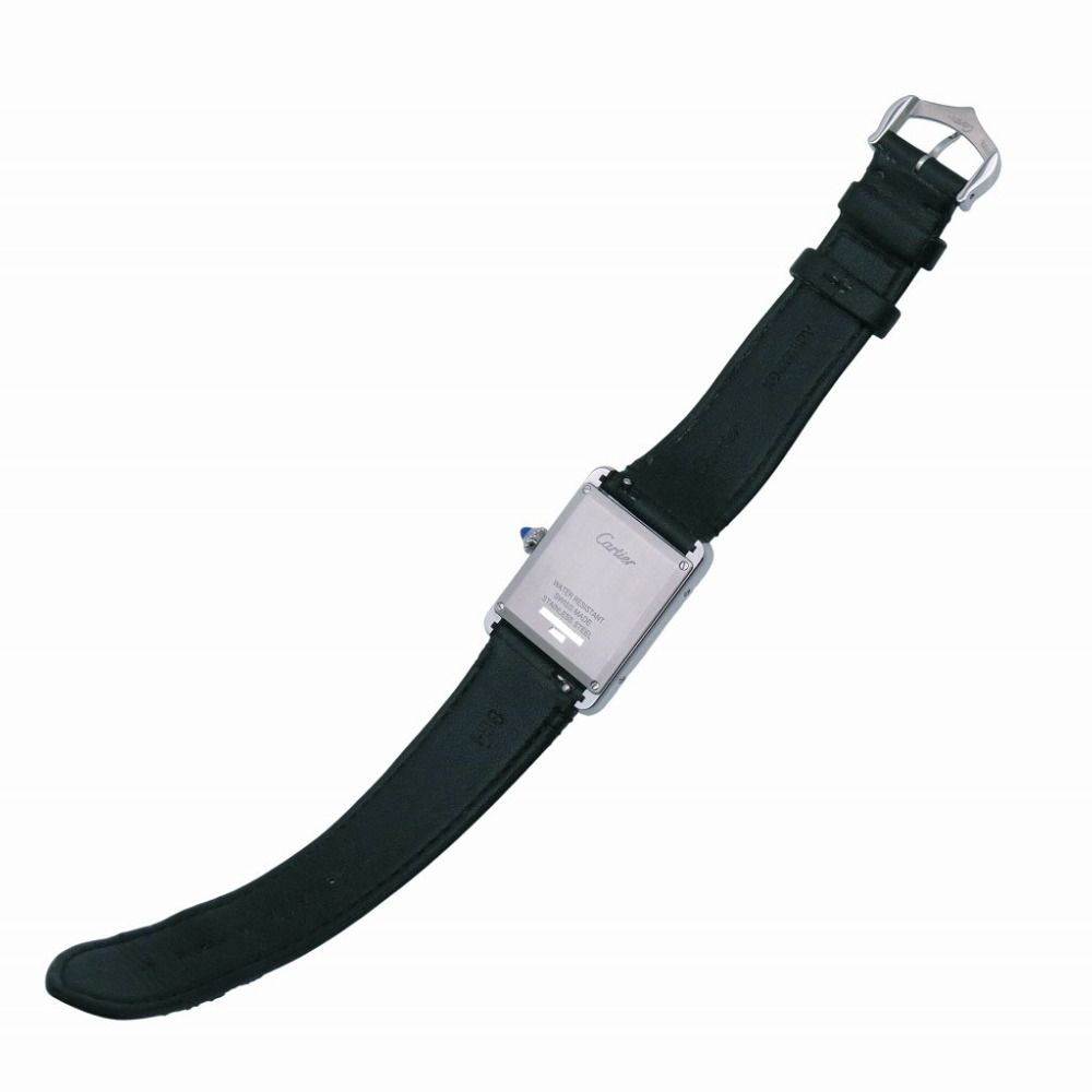 美品 カルティエ タンクマスト LM WSTA0059 ソーラークオーツ 腕時計  