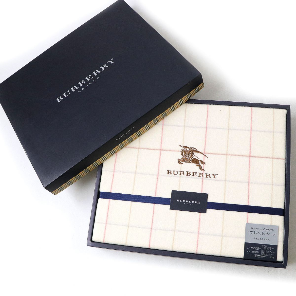 BURBERRY - Burberry バーバリー コットンボアシーツの+