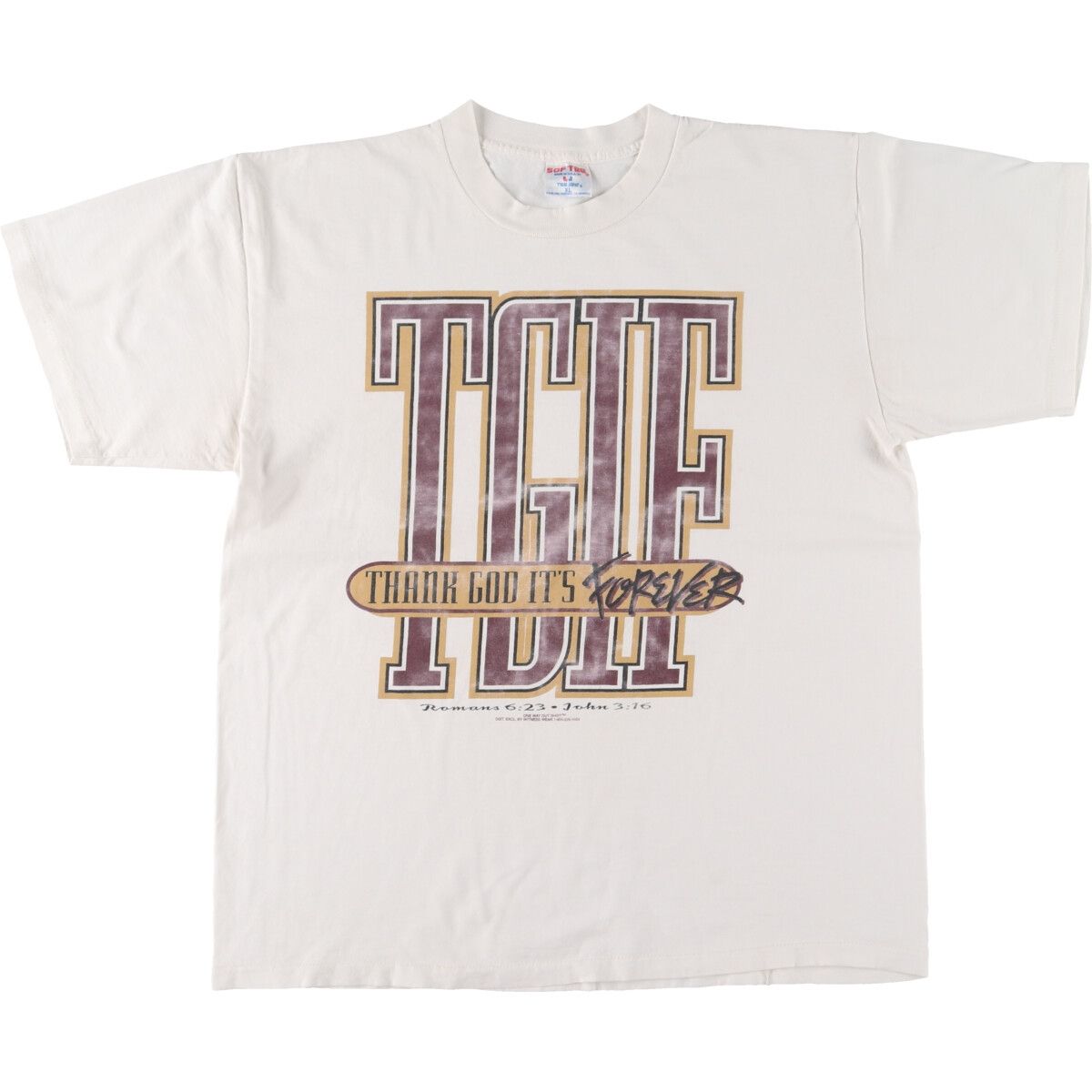 古着 90年代 SOF TEE プリントTシャツ USA製 メンズXL ヴィンテージ/eaa456160