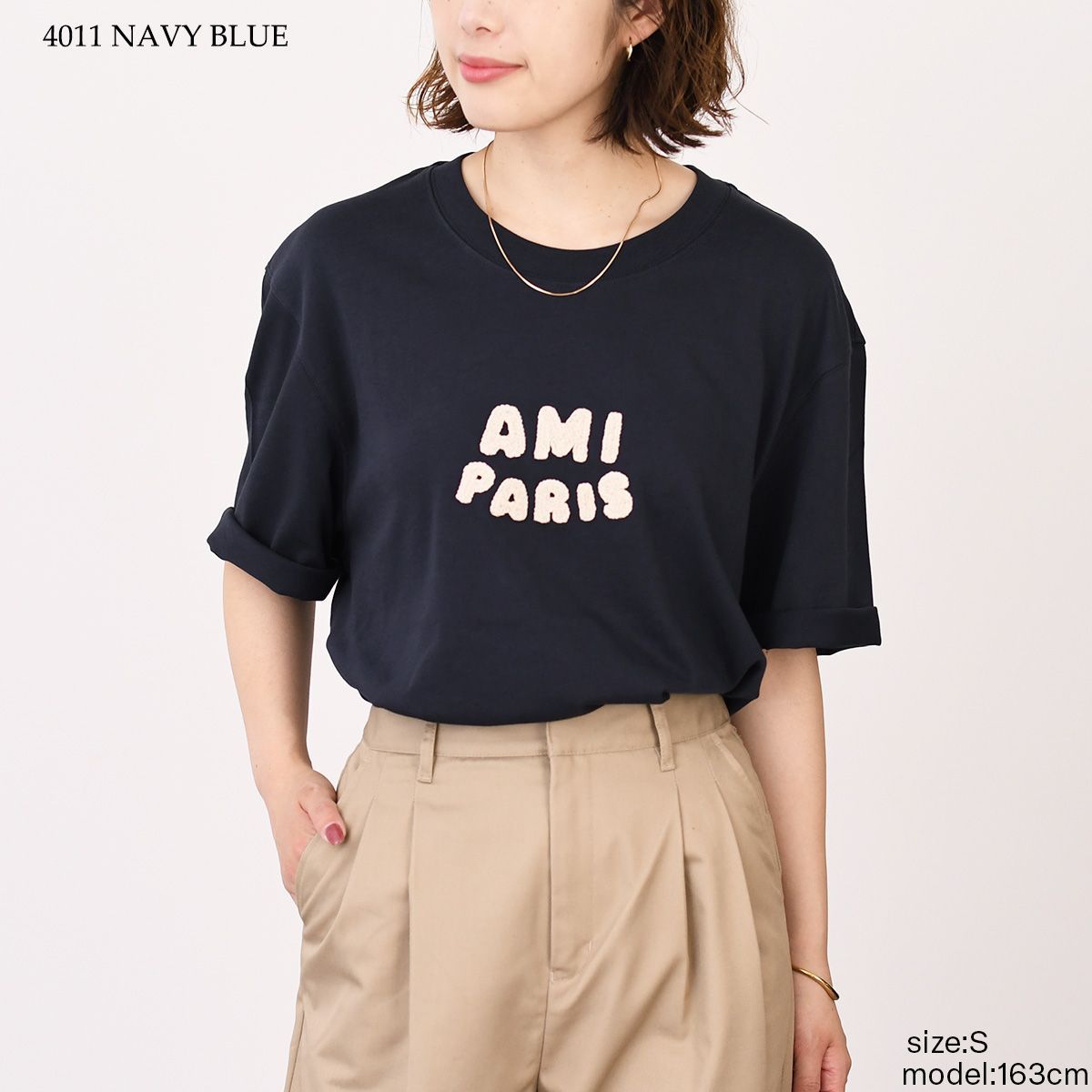 AMI ALEXANDRE MATTIUSSI アミ トップス Ami Paris パッチ 