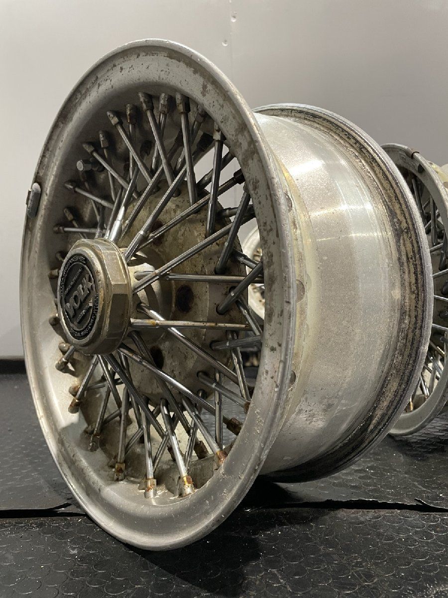 レイズ　ワイヤーホイール ゼニスワイヤーホイール13×7JRev&タイヤ4本セット