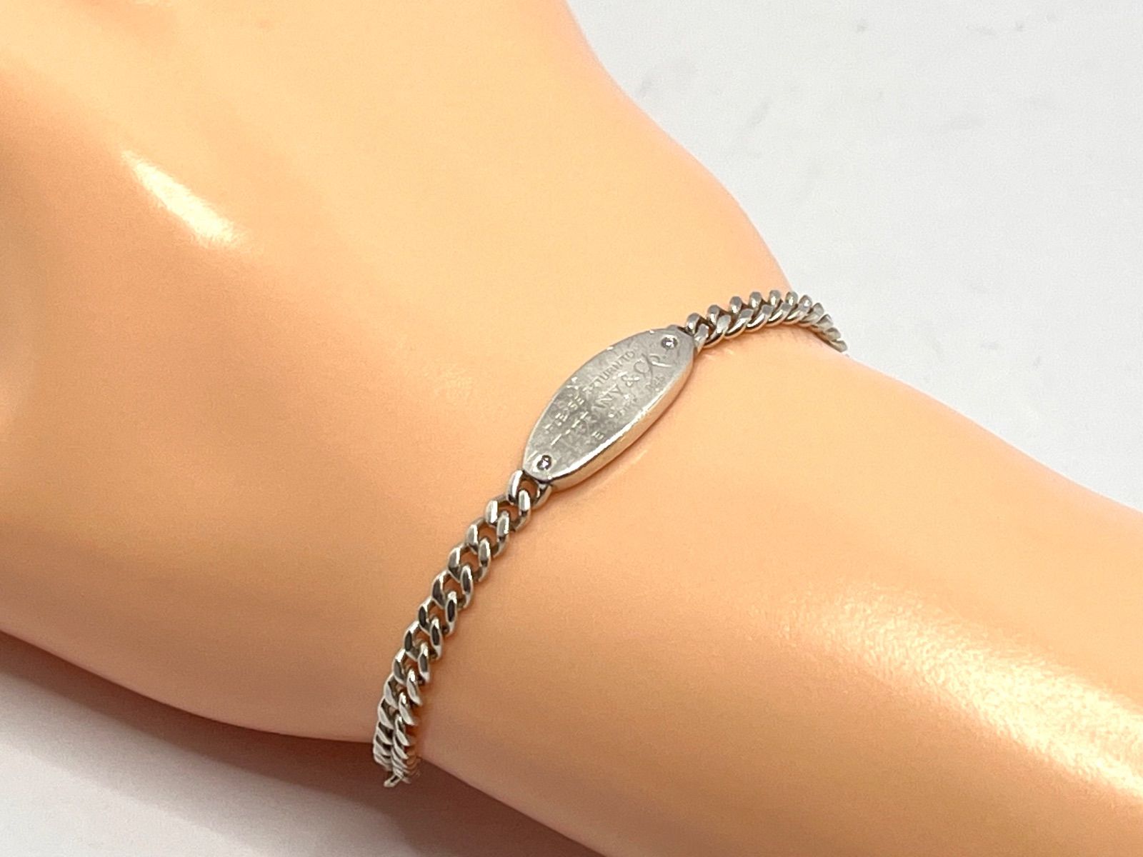 ティファニー リターントゥ オーバルタグ ブレスレット ダイヤモンド TIFFANY&Co. リターントゥティファニー オーバル I.D.