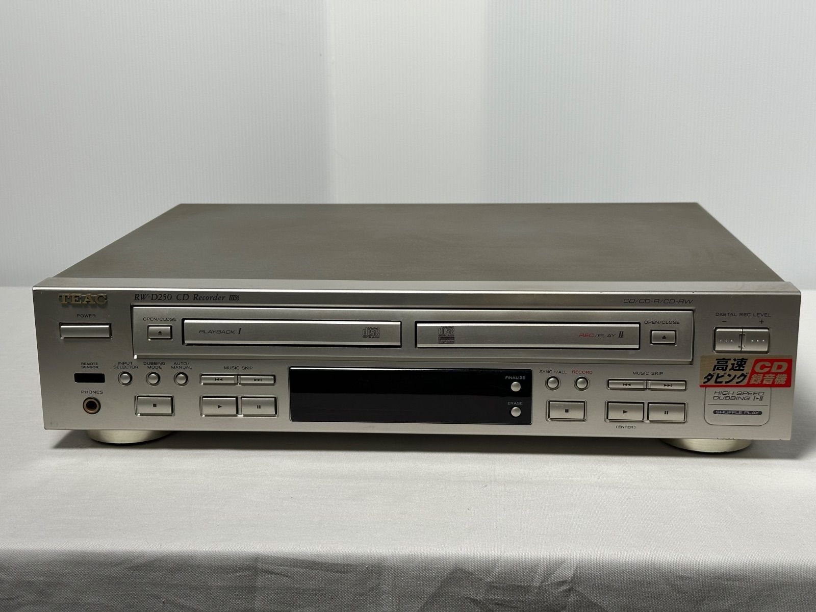 TEAC CDレコーダー RW-D250＜ジャンク＞ - メルカリ