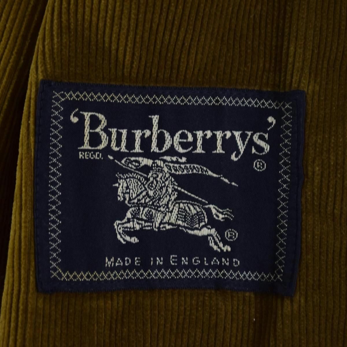 バーバリー Burberry's コーデュロイ襟 ロングコート eaa196059 英国製