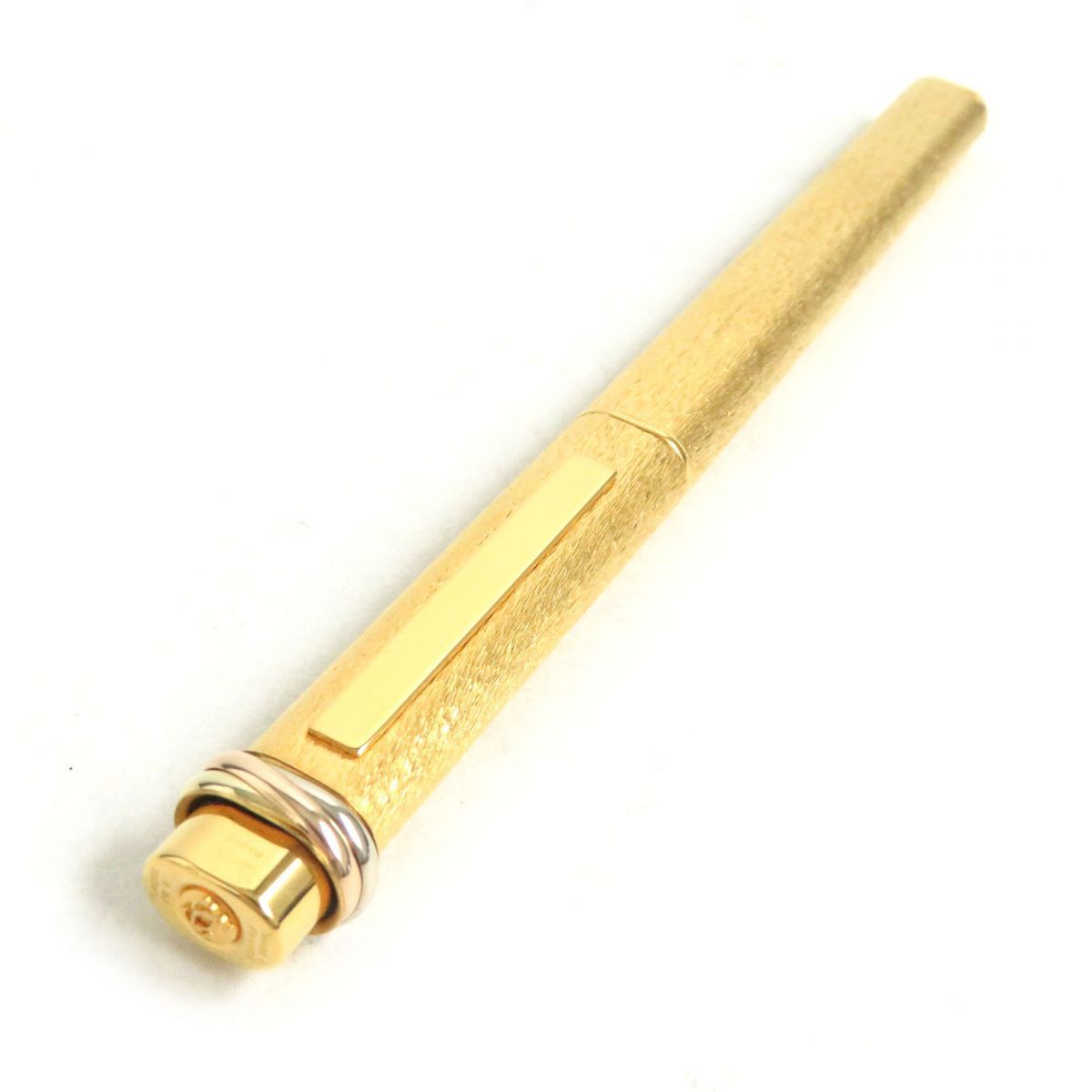 極美品□Cartier/カルティエ ヴィンテージ トリニティ ロゴ入り