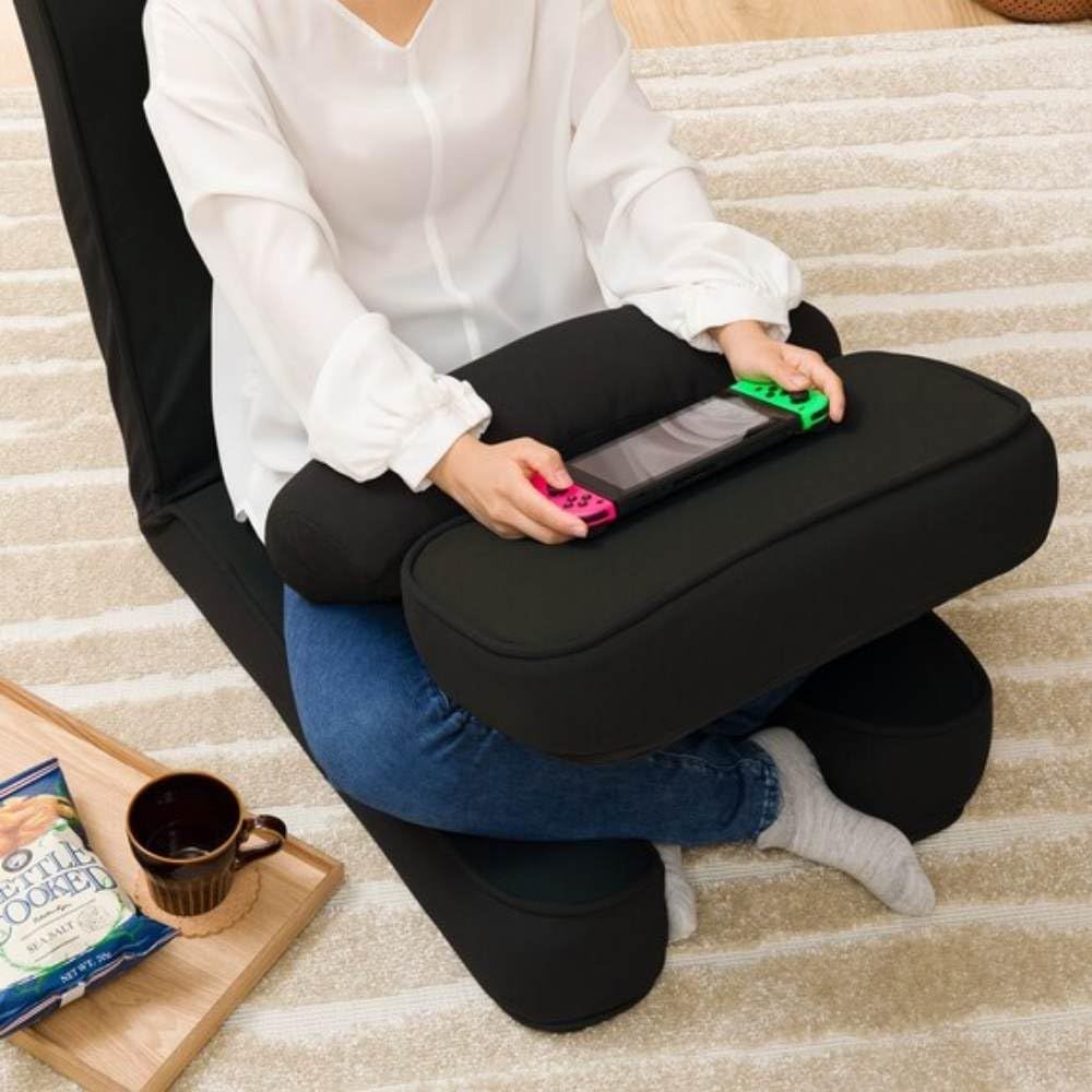 大 ゲーミング座椅子2 ブラック ニトリ NITORI 幅49×奥行88×高さ71cm 5688887