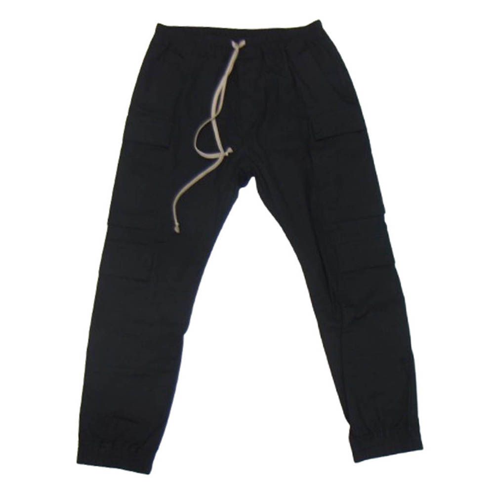 Rick Owens リックオウエンス RU01E5337-TE MASTODOM MEGACARGO マストドン メガカーゴ パンツ TE素材 ブラック系 DE 52