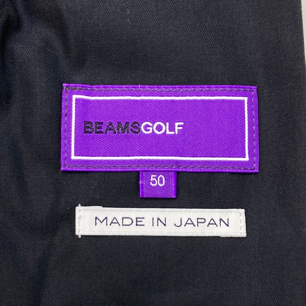 サイズ：50 BEAMS GOLF ビームスゴルフ  メッシュ ロングパンツ  ネイビー系 [240101277003] ゴルフウェア メンズ ストスト