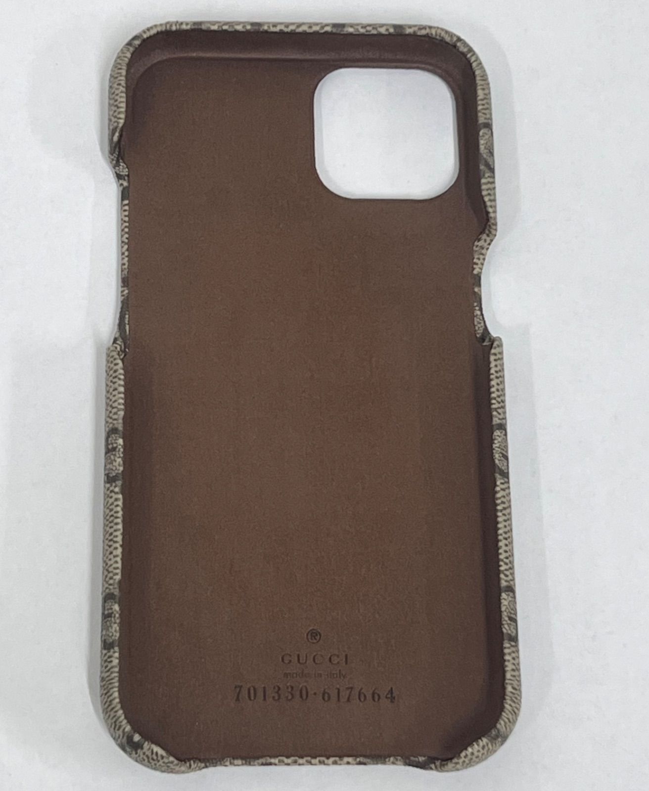 GUCCI グッチ Iphone 13 ケース GG ベージュ ロゴ 09BS302