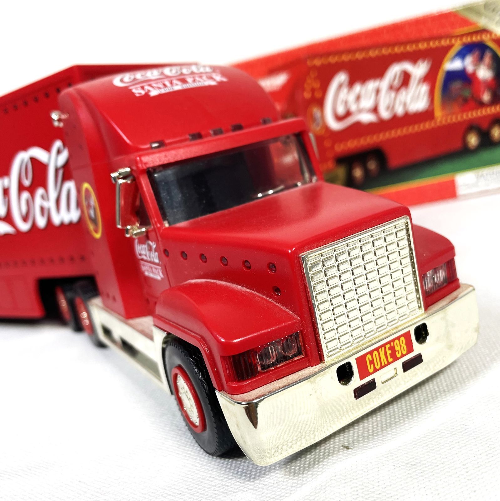 90s Coca Cola Holiday Caravan Truck コカコーラ トラック 90年代 箱
